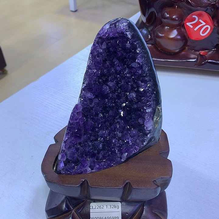 未镶嵌大型摆件（非配饰）紫晶