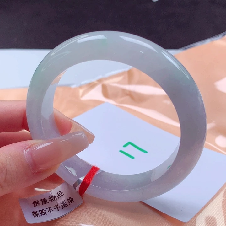 翡翠手镯未镶嵌天然缅甸翡翠A货手镯 17号