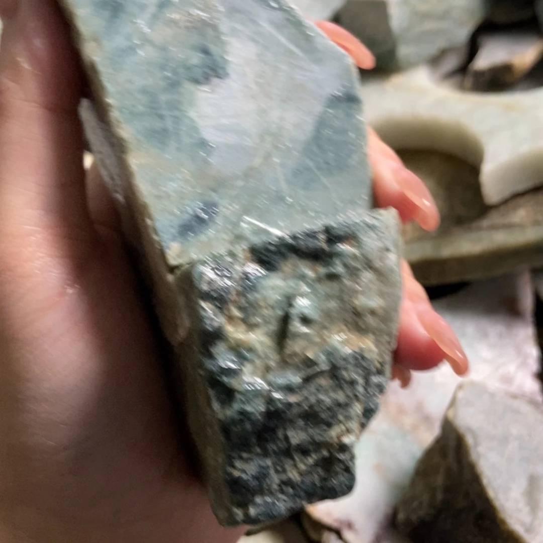 翡翠未镶嵌挂件天然翡翠