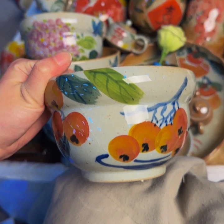 瓷片景德镇陶瓷手工手绘