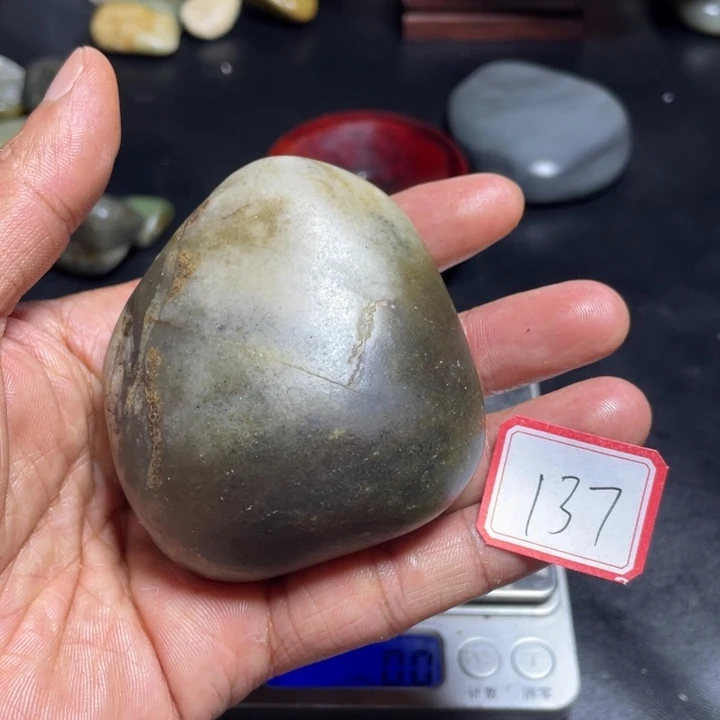 和田玉未镶嵌颈饰137