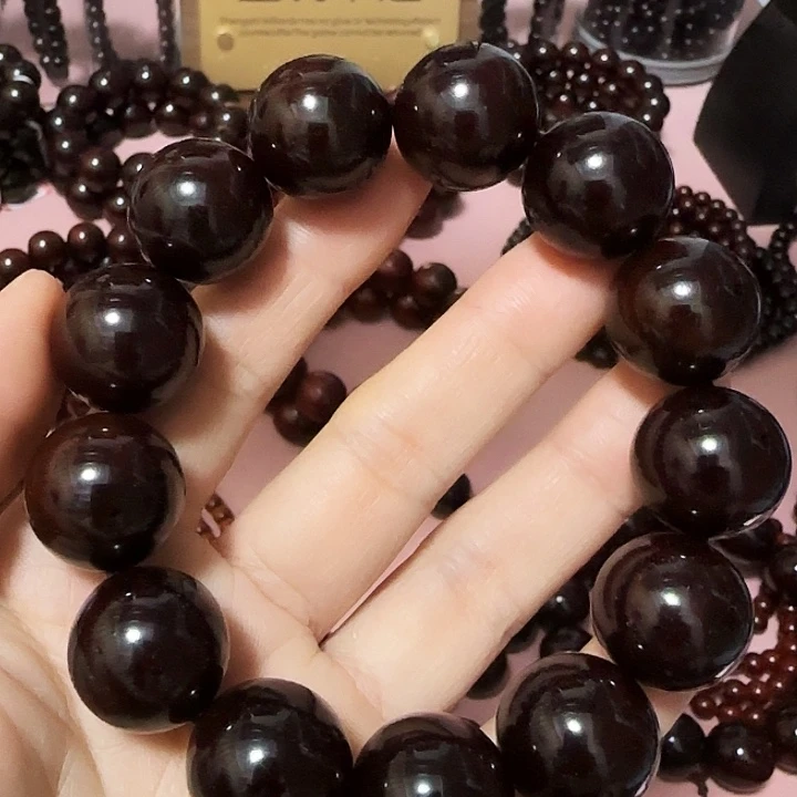 小叶紫檀手串/手链琴料18/13