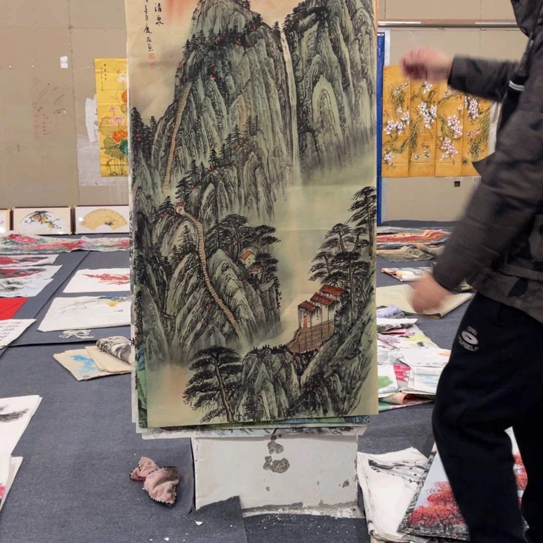 国画处理作品看好再拍哦