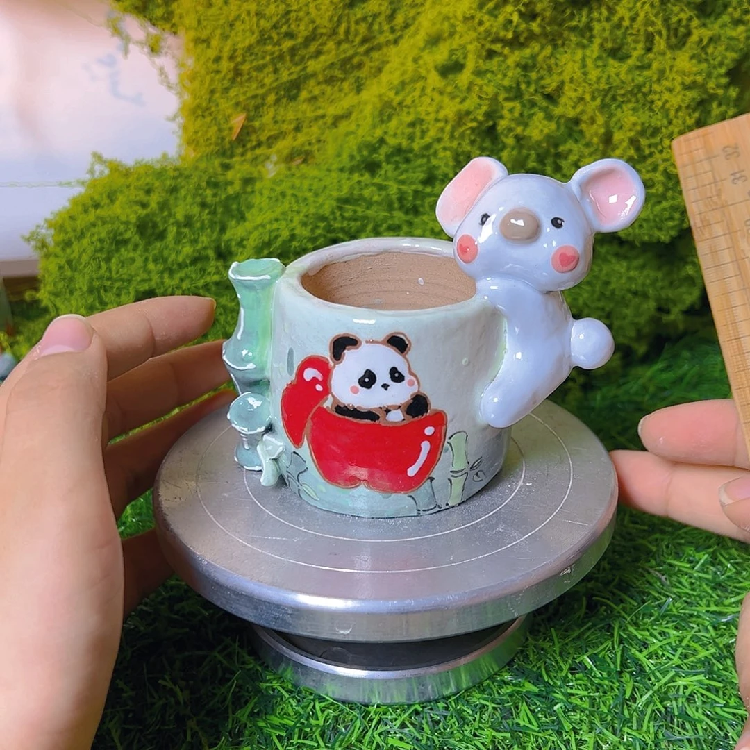 清仓老梧家的手工多肉花盆