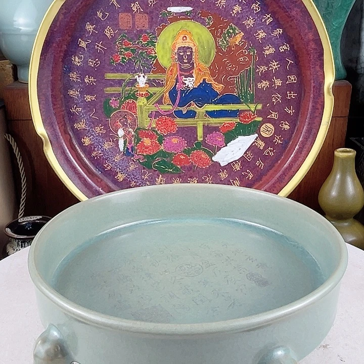 摆件手工制作陶瓷摆件