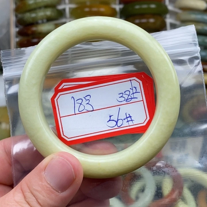 未镶嵌蛇纹石玉手绳