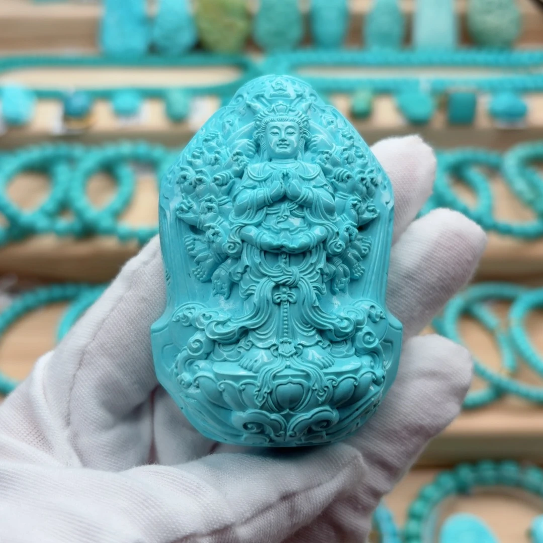 绿松石未镶嵌珠宝奇石