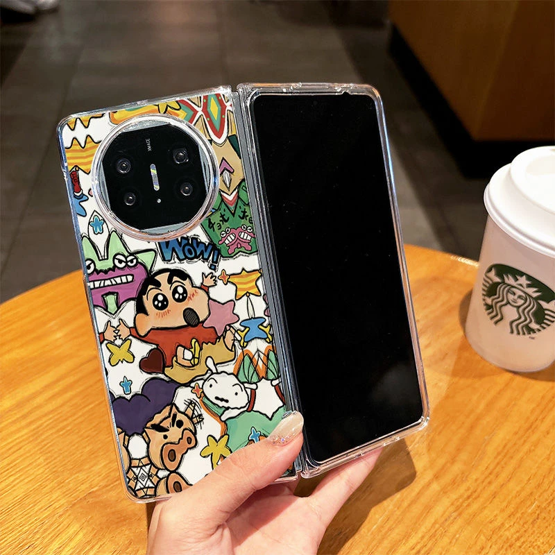 蜡笔小新适用华为matex6典藏版手机壳可爱磨砂时尚动漫潮X5/X3