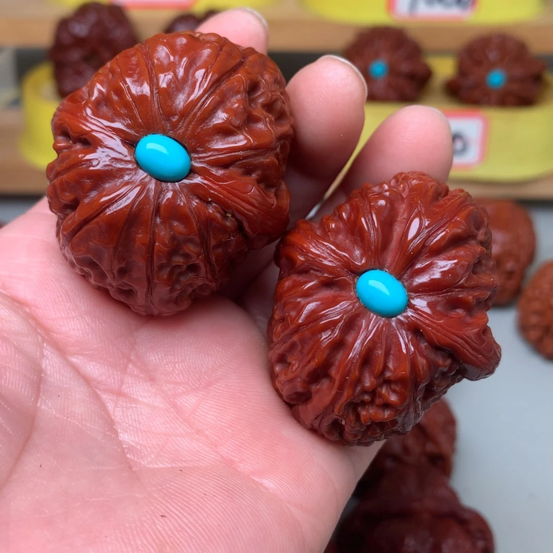 文玩核桃把件M****e元宝