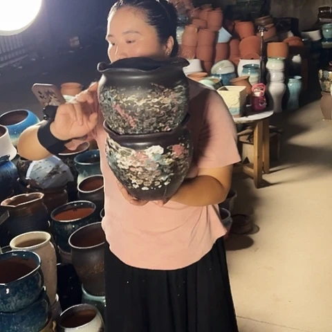 口20高18两个盆。