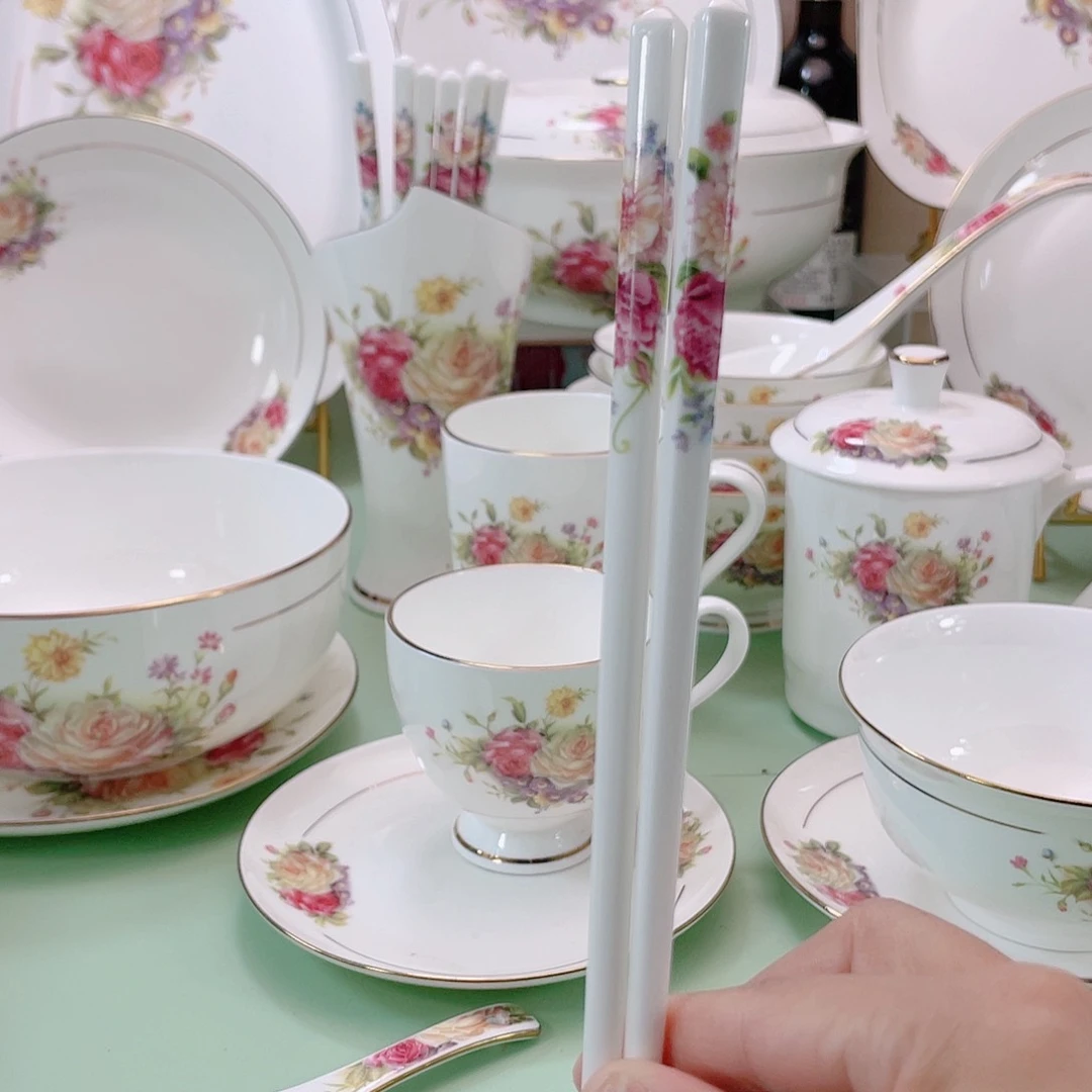 45%以上骨粉骨瓷骨瓷筷子10双