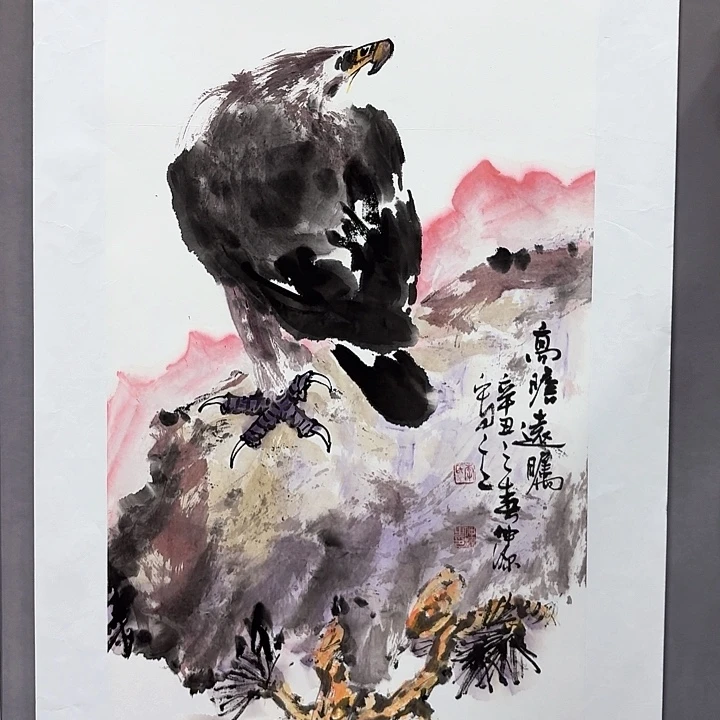 国画亲笔手绘放心去藏