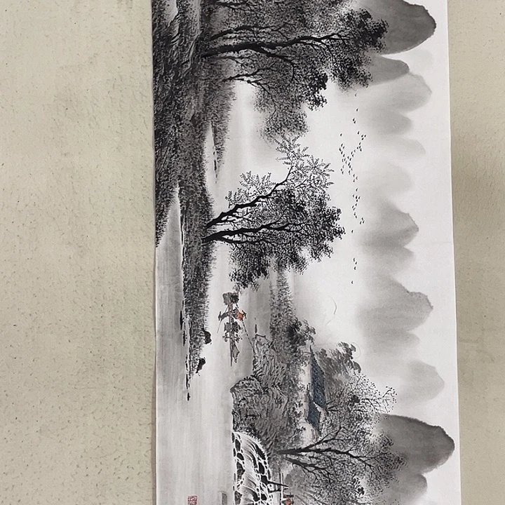 国画国画作品集的故事