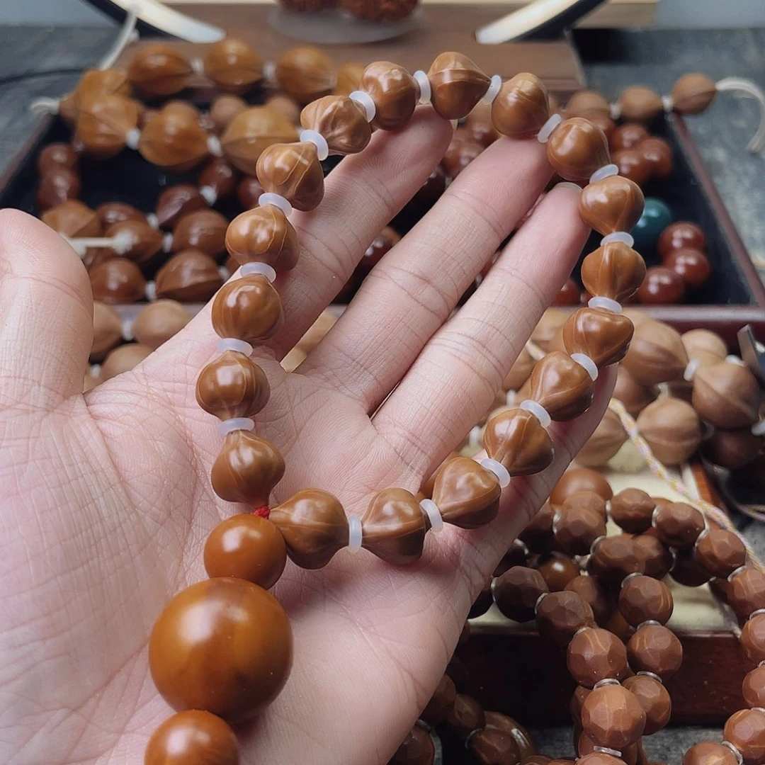 橄榄核手串/手链B****文13+尺寸铁核四花手持