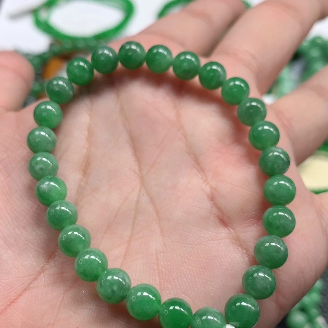 未镶嵌手链翡翠翡翠