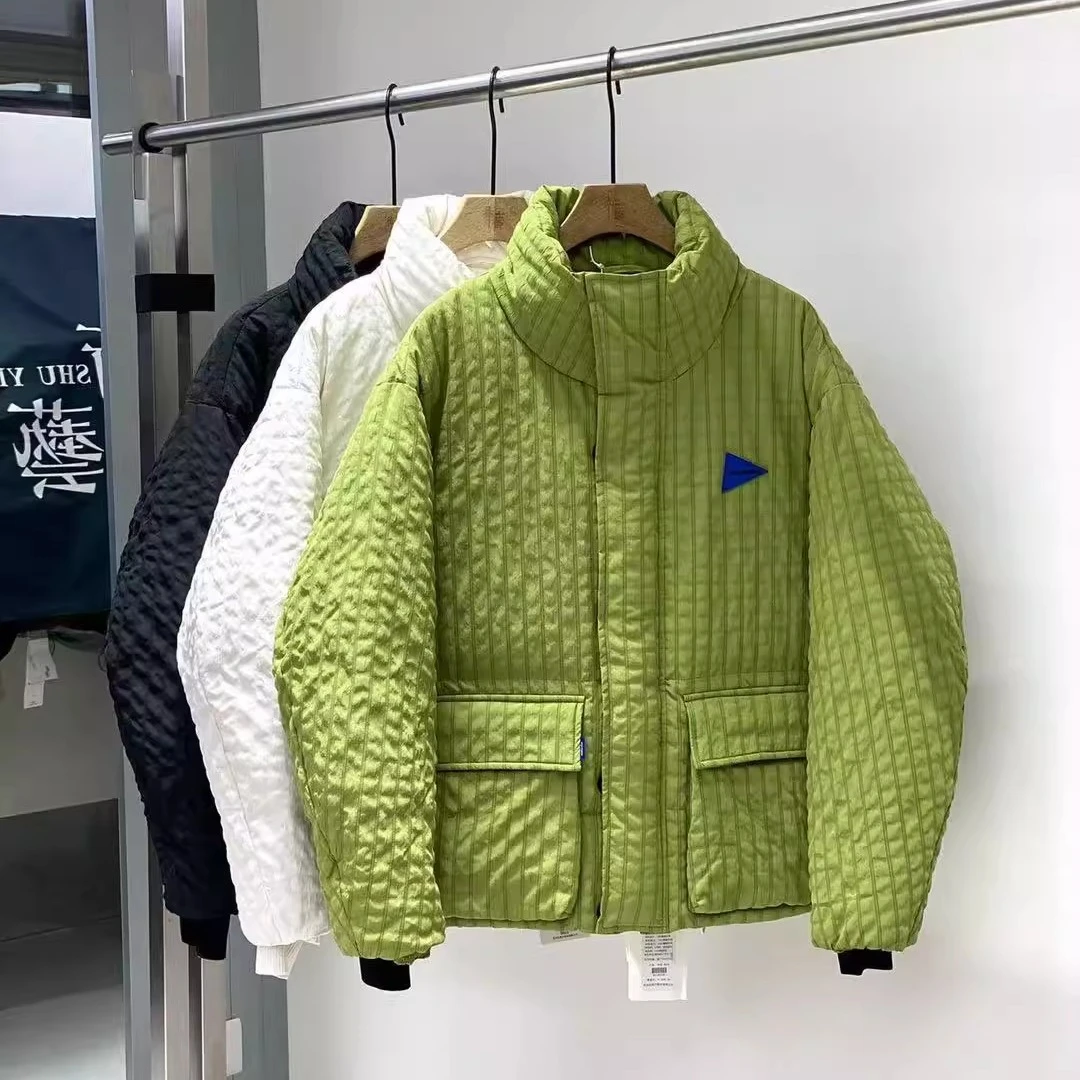 Y.A.D《SY》高品潮牌设计发泡面料情侣立领国标90羽绒服男 #1677