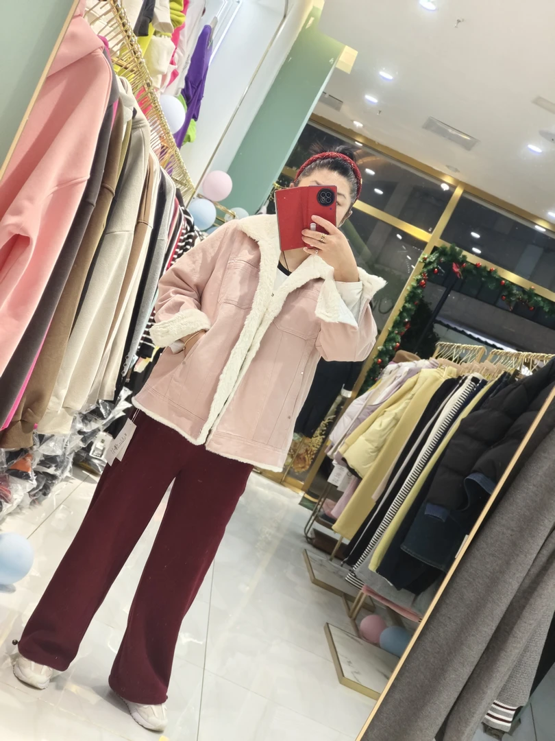 大码棉衣牛仔休闲时尚