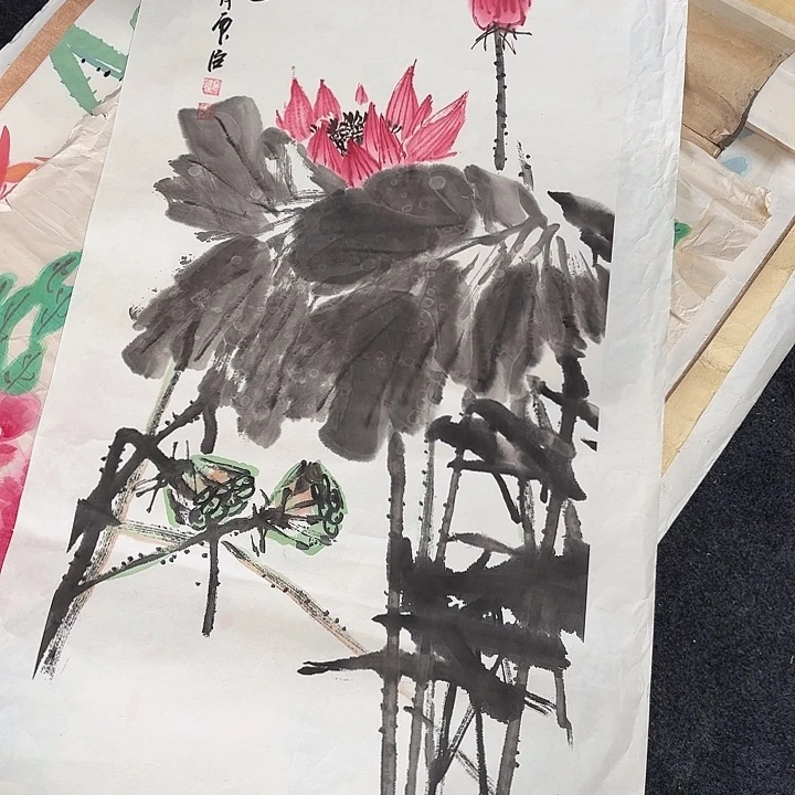 汕***北国画手绘作品欣赏127