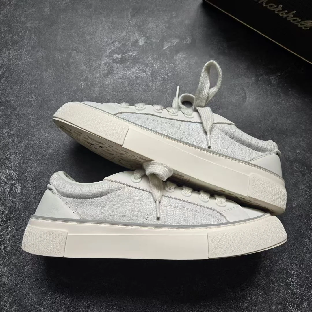 99新 DIOR/迪奥 45码 B33 灰白满印 鞋