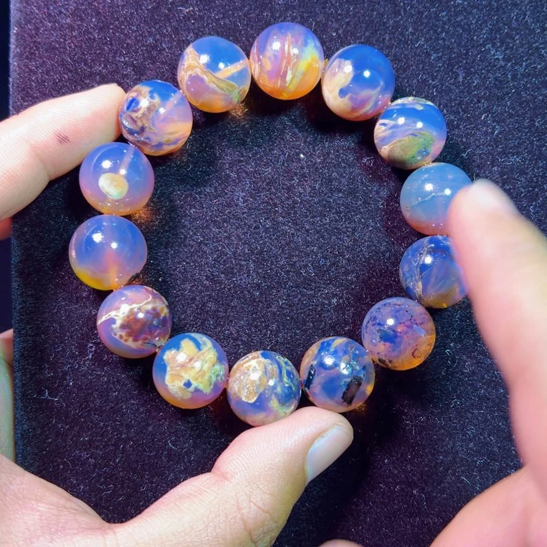 未镶嵌琥珀手链琥珀