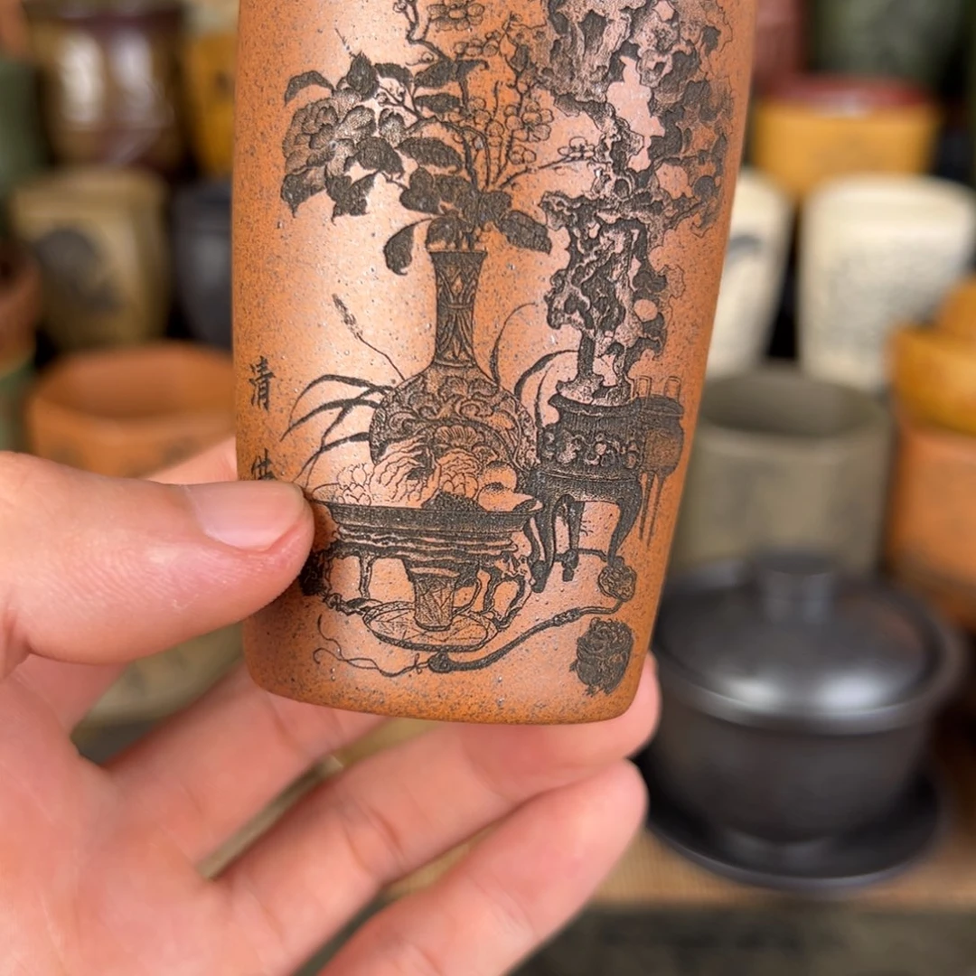 茶杯紫砂紫砂主人杯