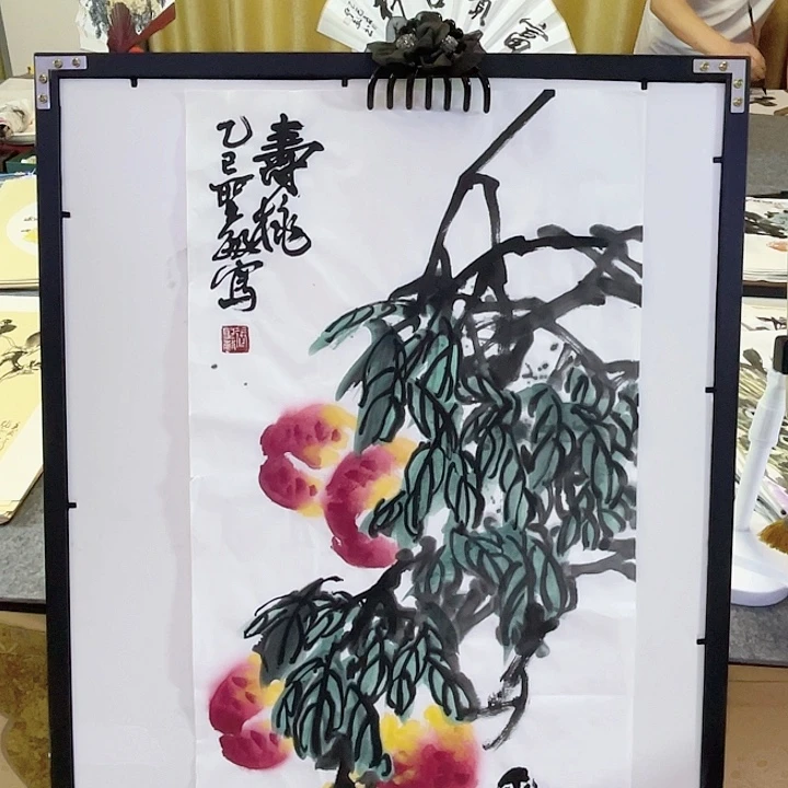 国画张圣敏先生纯手绘作品