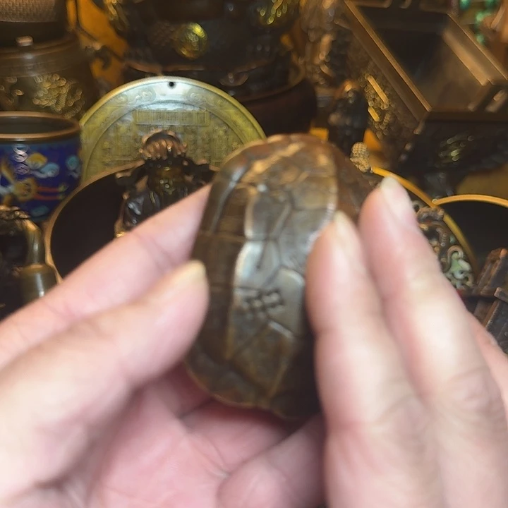 铜器摆件收收藏藏