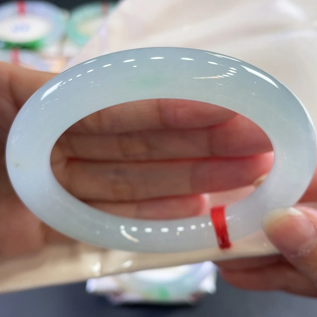 未镶嵌手镯翡翠24号圆条