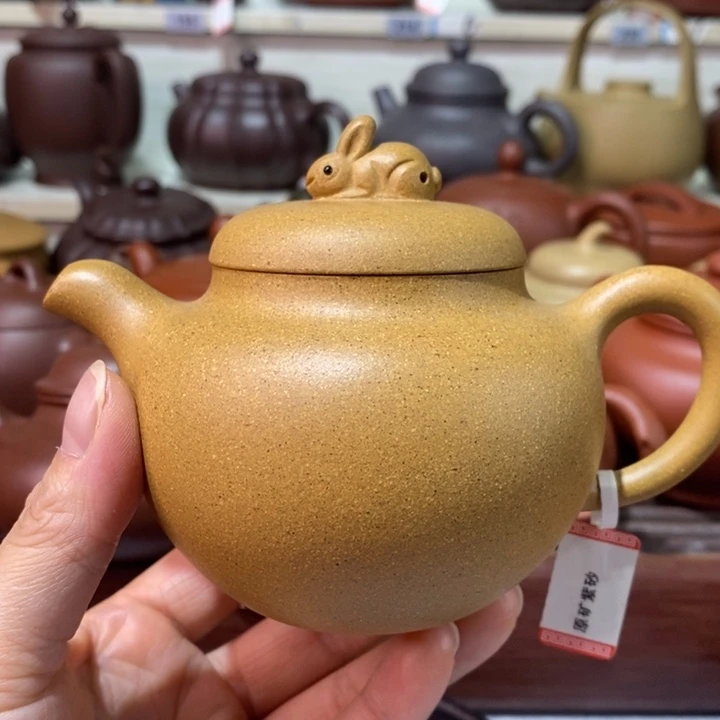 茶壶紫砂微瑕处理一把