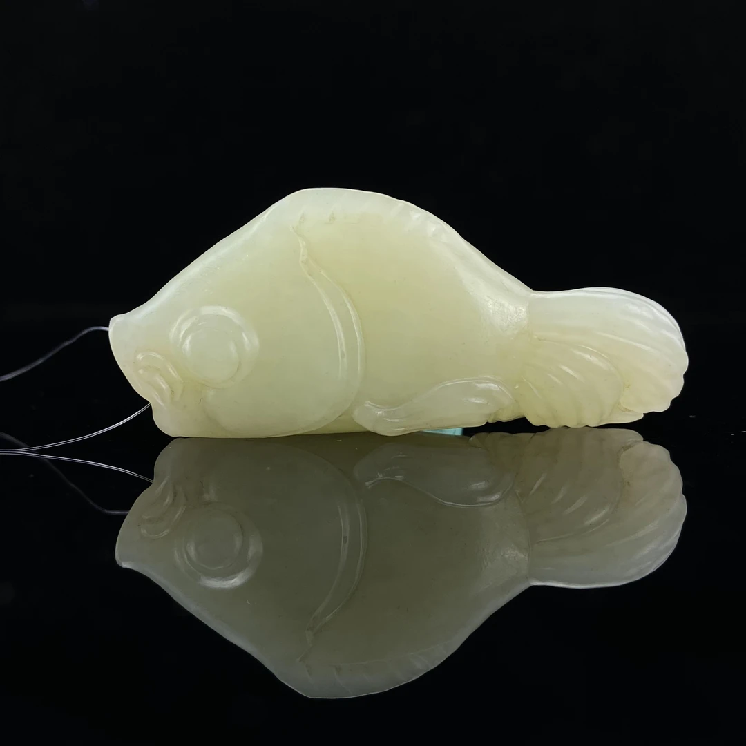 CZK1020HC 和田玉 连年有余/朵云轩