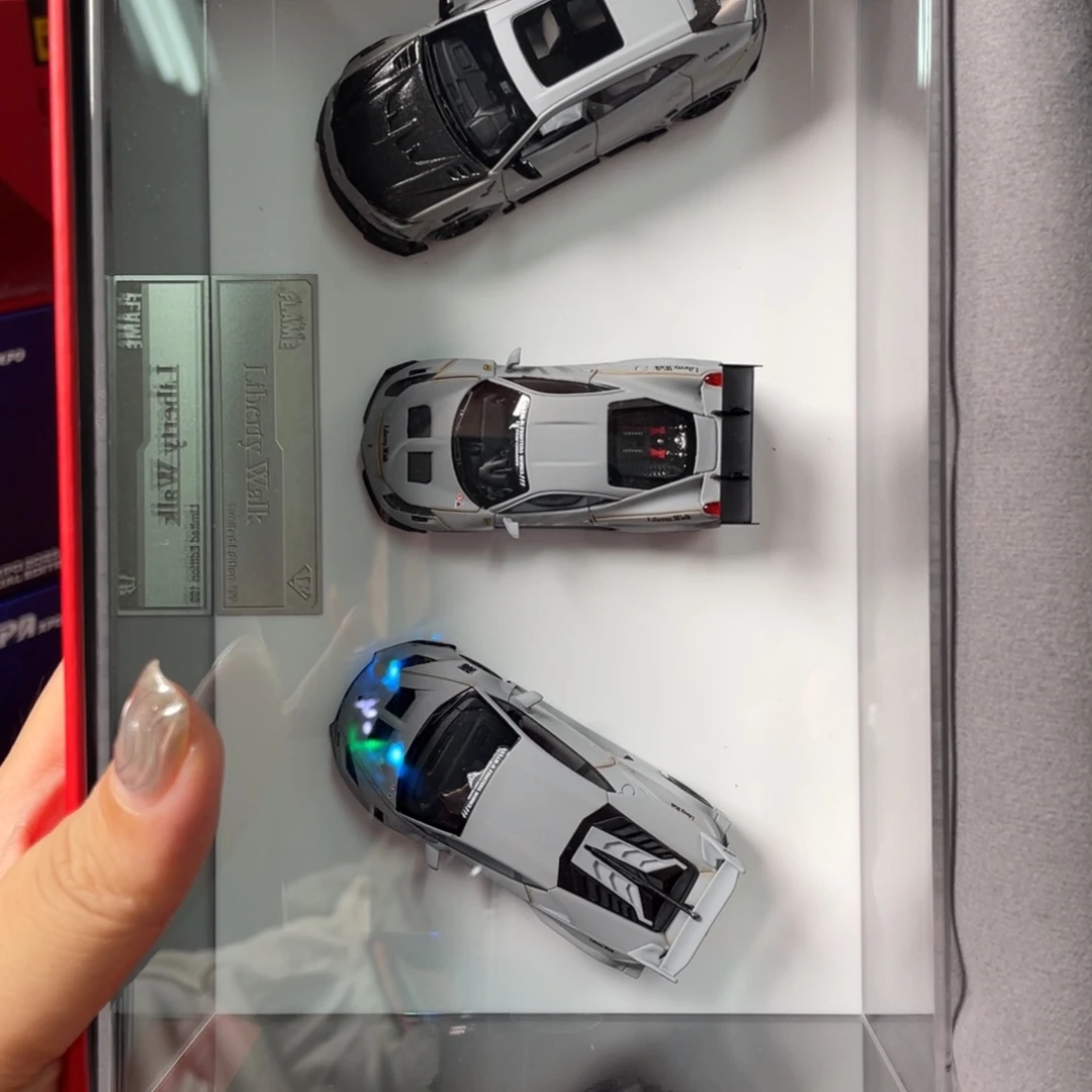 三車套樹脂汽車模型