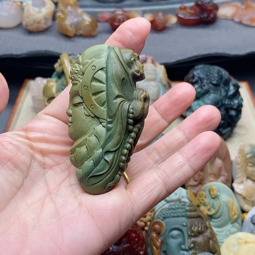 【闪购商品】未镶嵌吊坠定制石英质玉