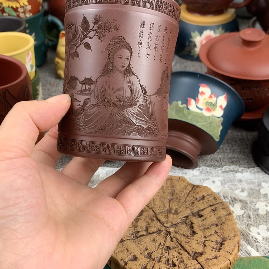 茶杯紫砂高端主人杯