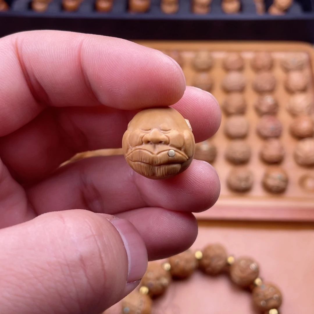 猴头核桃手串?**、猴头核桃百态人生