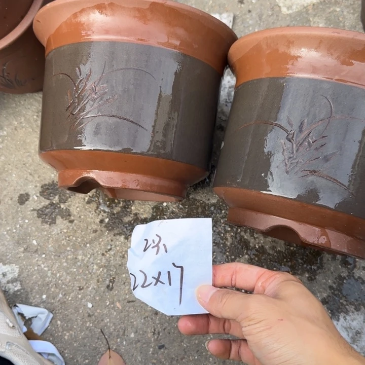 紫砂花盆特价商品