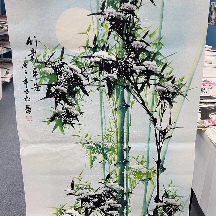 国画纯手绘作品图