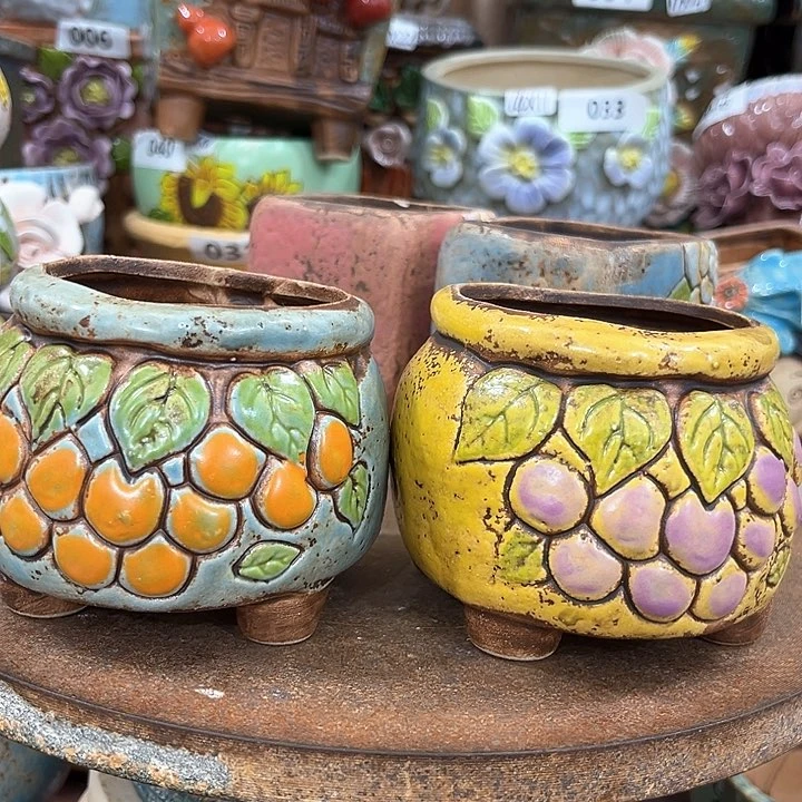 红陶粗陶多肉花盆