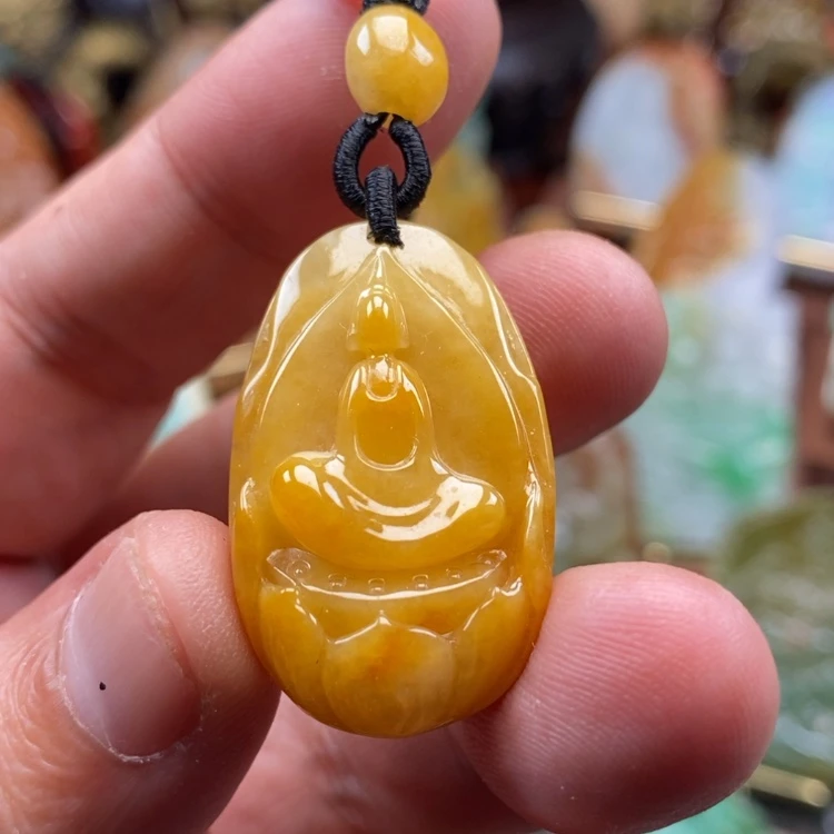 【闪购商品】颈饰未镶嵌翡翠缅甸翡翠A货吊坠