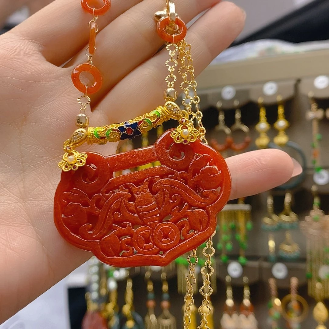 翡翠合金耳饰翡翠