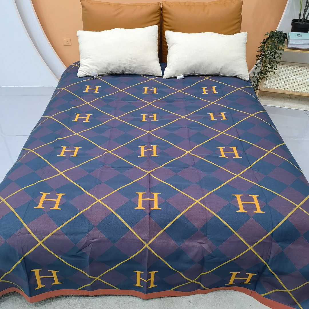 蓝紫色深海H盖毯200-230