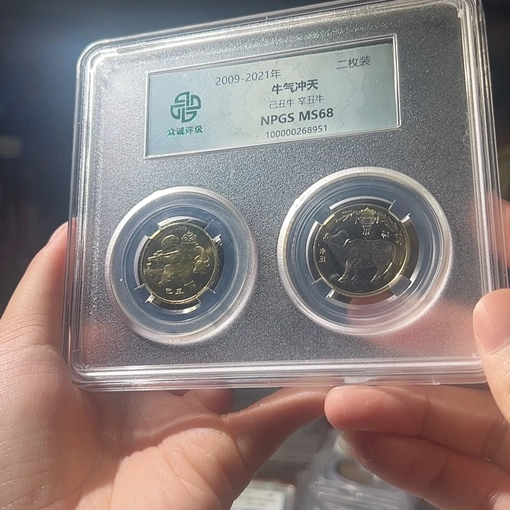 铜锲****舍牛气冲天二枚装大飞xx