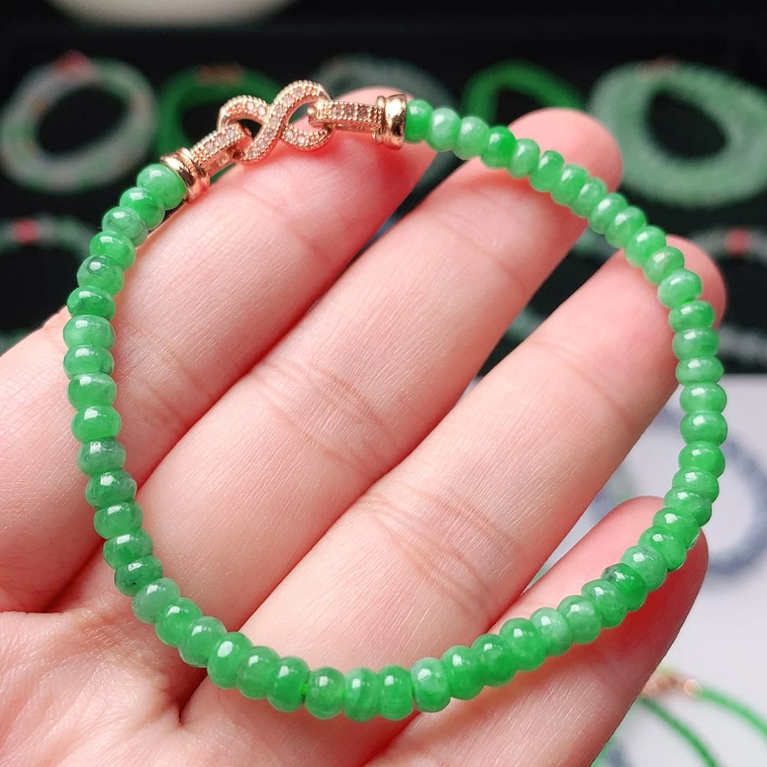 未镶嵌手链翡翠翡翠