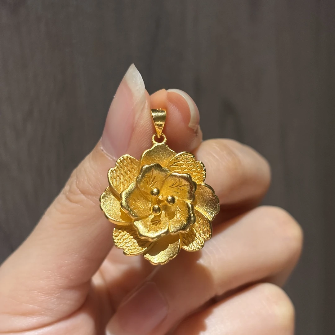 花吊坠B25【收藏级别】经典百搭