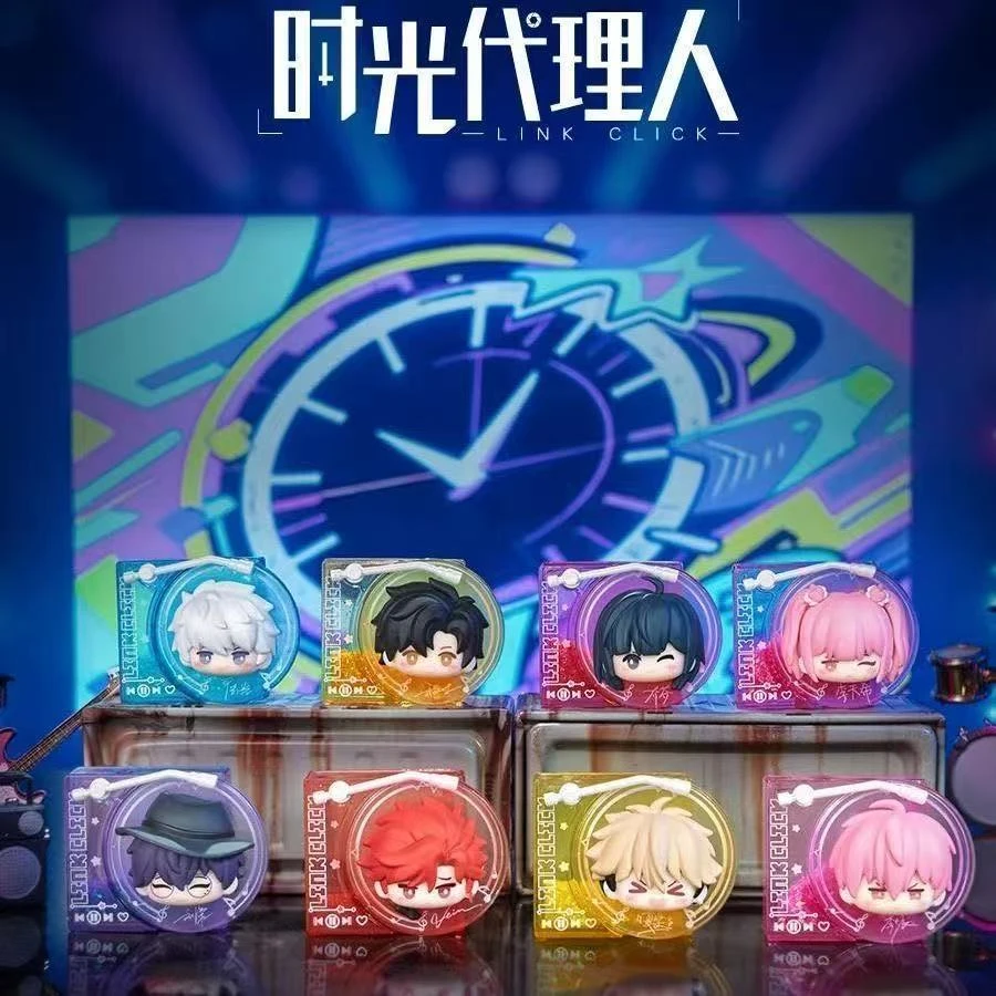【漫潮正版】《时光代理人》动画回转乐章唱片机,萌粒盲盒