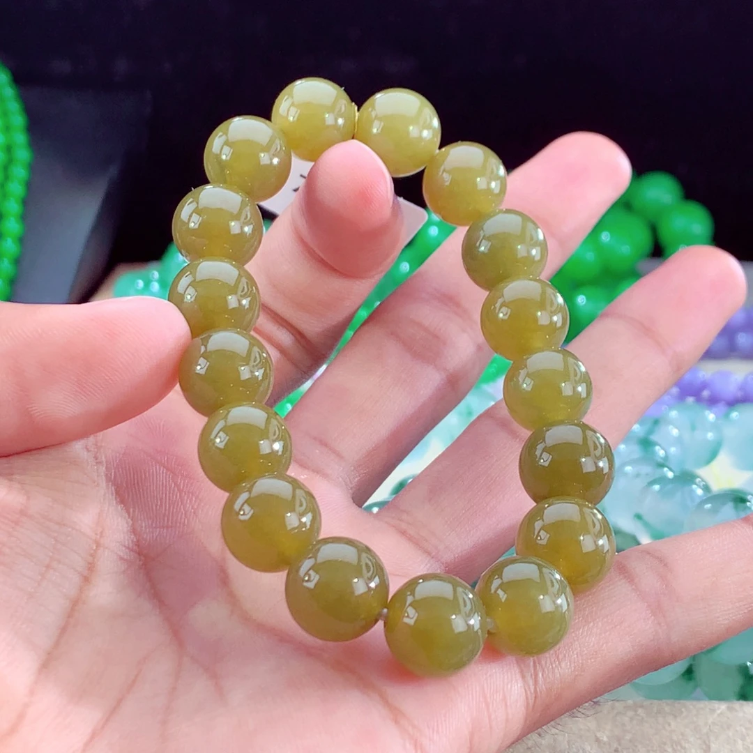 未镶嵌手串翡翠翡翠