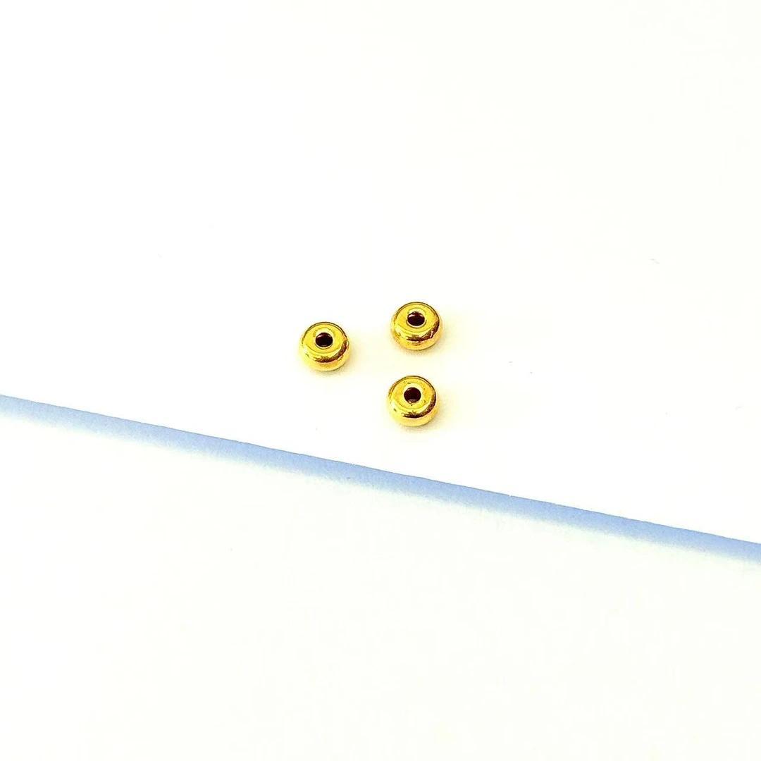 卡4圆隔片真金首饰配件（多样性发货一件）DP1719