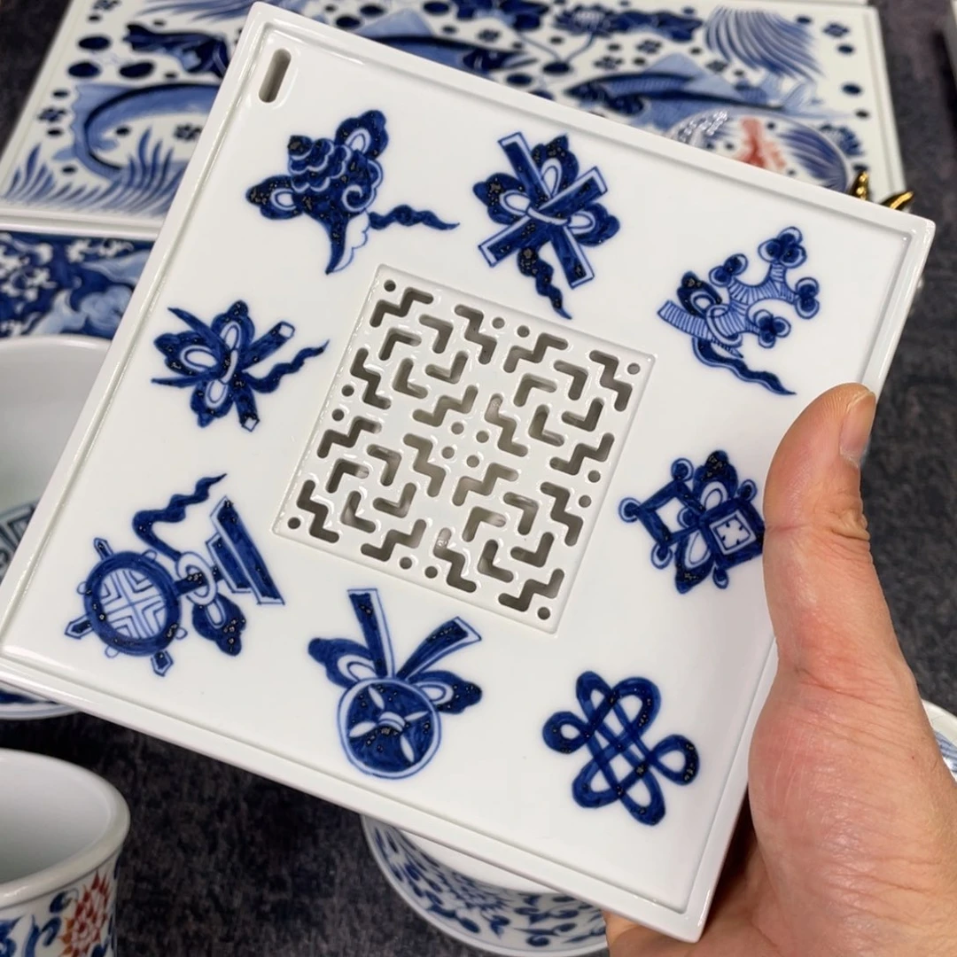 黄***牛景德镇陶瓷手工手绘