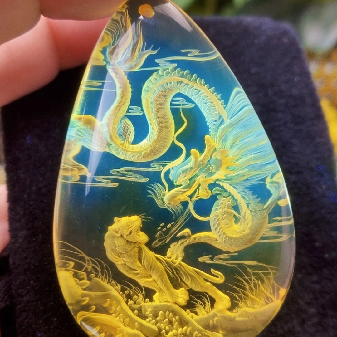 【闪购商品】金珀吊坠(不含链)未镶嵌