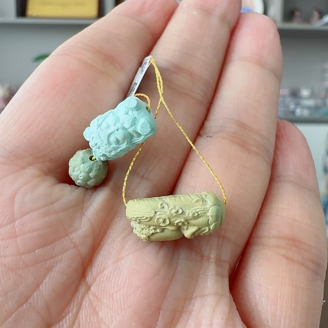 绿松石未镶嵌珠宝半成品