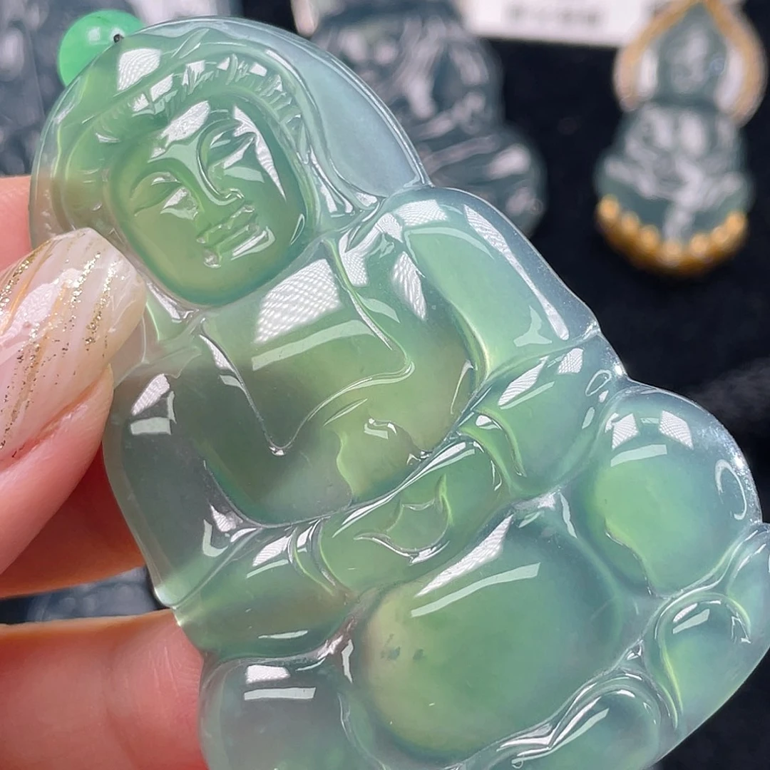 颈饰未镶嵌翡翠3，